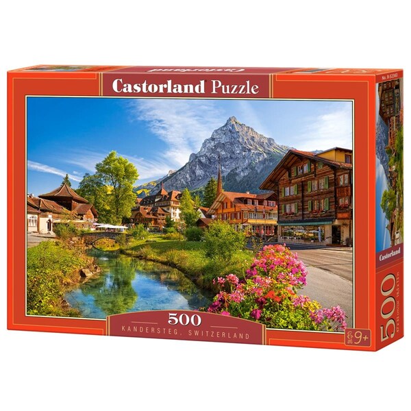 Castorland Kandersteg, Switzerland Jigsaw Puzzle - 500 Piece B-52363 - main